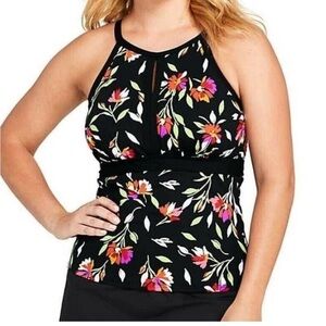 Lands End Floral Tankini